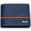 HORNBULL Denial Navy Leather Wallet for Men | Genuine Leather Wallet with RFID Blocking | Purse for Men