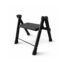 HOUZA Steel Ladder for Home 1 Steps Foldable & Anti-Skid Wide Steps (30cm x 20cm) | Heavy Duty Ladder with D-Shape Rods for Stability | Secure Lock | 150 Kg Load Capacity | 5 Year Warranty