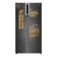 Haier 598 L 3 Star Frost Free Expert Inverter 3-Door Side by Side Refrigerator (HRT-683GK, Graphite Black, Magic Convertible, Deo Fresh Technology, 2026 Model)