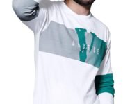 JUARI BE A GENTLEMAN Men's Regular Fit Printed Full Sleeve T-Shirt