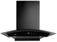KAFF K-Series KEC 60A Filterless Auto-Clean Kitchen Chimney, 60 CM, Curved Glass,1450 m3/hr Suction, Touch & Motion Sensor, 2 Years Comprehensive and Lifetime on Motor Warranty* | Black