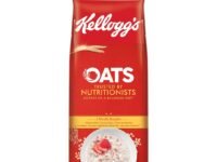 Kellogg's Oats 2kg, Trusted by Nutritionists | Energy of 2 Rotis, Protein of 1 Bowl Dal, Fibre of 1 Guava, High in Protein & Fibre, Low in Sodium | Breakfast Oats