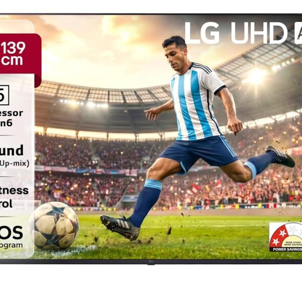 LG 139 cm (55 Inches) UR7500 AI Series 4K Ultra HD (3840 x 2160) Smart webOS LED TV 55UR7500PSC
