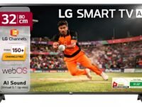 LG 80 cms (32 inches) LR570 AI Series HD Ready Smart webOS LED TV 32LR570B6LA