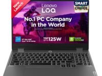 Lenovo LOQ 2024 12th Gen Core i5-12450HX | NVIDIA RTX 3050 6GB (16GB RAM/512GB SSD/15.6" (39.6cm)/Windows 11/Office Home 2024/100% sRGB/3 Mon. Game Pass/Grey/2.4Kg), 83GS00LNIN Gaming Laptop