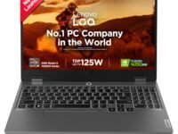Lenovo LOQ AMD Ryzen 5 7235HS | NVIDIA RTX 4050 6GB (16GB RAM/512GB SSD/144Hz Refresh Rate/15.6" (39.6cm)/Windows 11/Office Home 2024/3 Mon. Game Pass/Grey/2.4Kg), 83JC00NYIN AI Gaming Laptop