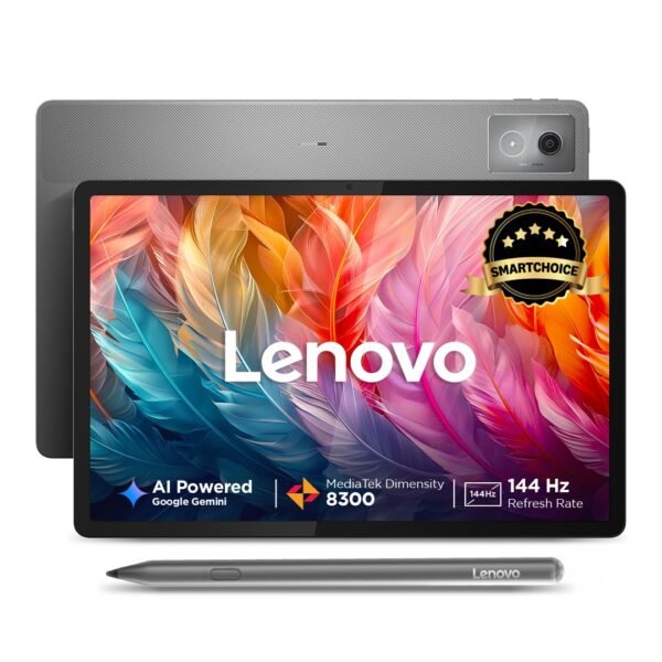 Lenovo {Smartchoice} Idea Tab Pro with Pen Plus|12.7" 3K Display|144 Hz Refresh|8 GB RAM, 128 GB ROM|AI-Enabled| MediaTek Dimensity 8300| Quad JBL Speakers| 10200 mAh Battery with 45 W Charger|WiFi 6e