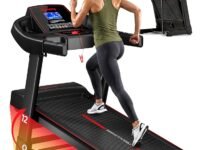 Lifelong 5HP Peak Motorized Treadmill for Home | 12% Auto Incline | 12 Preset Programs | 14 km/h Speed | 110 kg Capacity | LCD Display| Hydraulic Fold | Wide Running Belt | Bluetooth & FitShow App