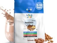 Little Joys Chocolate Nutrimix 7+ (700g) | 7-12 Years | Naturally Sweetened with Dates & Jaggery | With 23 Essential Vitamins & Minerals | 9g Protein per Serving | Supports Overall Health & Development | With Ragi, Bajra, Almonds & Oats | Chocolate Flavour Nutrition Drink Powder