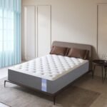 Loom & Needles Premium Flip Dual Comfort Mattress King Size 78x72 | 5 Years Warranty | 2 Layer Pain Relief Technology, Reversible Medium Soft & Firm Side, Quilted Knitted Fabric Bed Mattress | 78x72x4