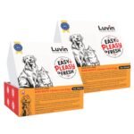 Luvin Chicken Bone Broth for Dogs - 80ml (Pack of 12) | No Added Colors, Flavors or Preservatives | Human Grade | Dog Wet Food Topper