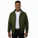 NINQ Winter Jacket – Windproof Poca Cloth with Fur, Zipped mandarin Collar, 2 Front Pockets & Side Arm Pocket, Casual & Sportswear jackets for men