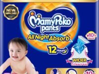 New Mamypoko Pants Premium All Night Absorb| Pant Style Baby Diapers Medium Size(M), 70 Count, Ideal for 7-12Kgs|1 Diaper= Upto All Night Absorption now with 10% increased power|Wider Crisscross Sheet|Gentle Coco Care| 12hr Leakage Protection| Prevents Heaviness.