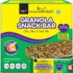 Nourish Vitals Granola Snack Bar - 250g (Chia, Flax Fruit Mix)