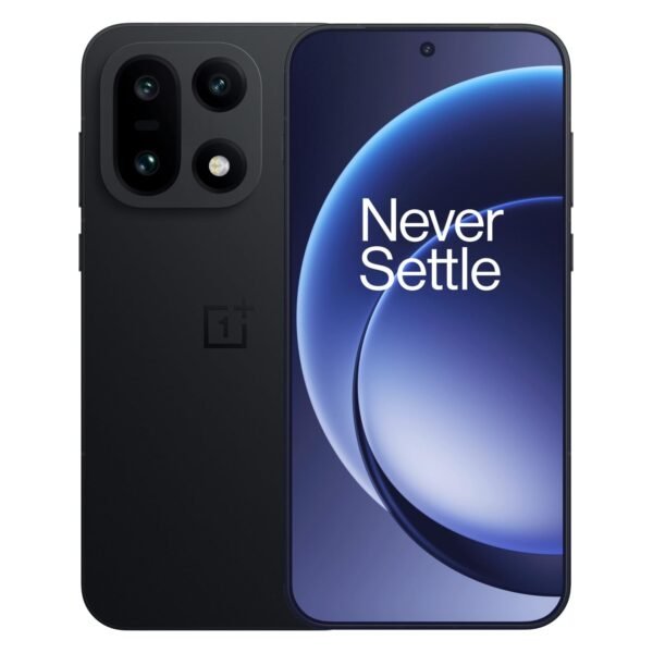 OnePlus 15 | 12GB+256GB | Infinite Black | India's First Snapdragon® 8 Elite Gen 5 | 7300mAh Battery | Personalised AI | Game-Changing 165Hz Display | Triple 50MP Camera with 4K 120fps Dolby Vision