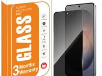 OpenTech® Military-Grade Gorilla Tempered Glass for Samsung Galaxy S26 Privacy with Fingerprint Unlock, Edge to Edge Coverage - Case Friendly, Anti-scratch and Bubble free installation kit