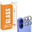 OpenTech® Premium Camera Lens Protector Tempered Glass Compatible For iPhone 17 With Edge To Edge Coverage (Full Transparent) (Pack of Two)