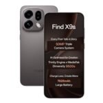 Oppo Find X9s(Midnight Grey,12+256GB) | Hasselblad Camera + 50MP Portrait | Dimensity 9500s | 7025mAh Battery+80W SUPERVOOC | IP69 -with No Cost EMI/Additional Exchange Offers