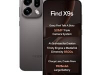 Oppo Find X9s(Midnight Grey,12+256GB) | Hasselblad Camera + 50MP Portrait | Dimensity 9500s | 7025mAh Battery+80W SUPERVOOC | IP69 -with No Cost EMI/Additional Exchange Offers