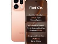 Oppo Find X9s(Sunset Orange,12+256GB) | Hasselblad Camera + 50MP Portrait |Dimensity 9500s | 7025mAh Battery+80W SUPERVOOC | IP69 -with No Cost EMI/Additional Exchange Offers
