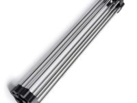 Over Sink Dish Drying Rack 21 inches x 16 inches, 304 Stainless Steel Large Sink Rack Dish Drainers Rack, Foldable, Rollable and Easy to Store, Black