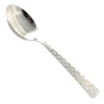 Parage 12 Pieces Stainless Steel Spoon Set for Home & Kitchen,15.5 cm Long, Tea, Coffee, Sugar & Spices, Small Spoons, Dining Tableware, Silver (Dilare)