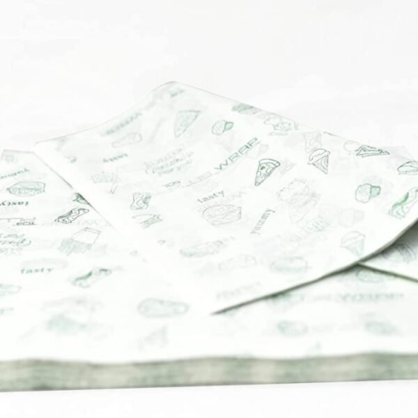 Parchment Paper/Butter Paper Sheets - Pack of 100 Sheets | Professional Packing Eco-Friendly | No Wax| for Kitchen, Cake & Cookie, Wrapping Roti/Food, Grilling, Frying, Air Fryer
