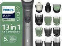 Philips India's No.1 Men's Trimmer | BeardSense Technology | Self-sharpening blades | 13-in-1 Grooming Kit- Beard,Hair,Body, Nose,Intimate | 120min. runtime | 100% Showerproof | 5yr warranty* | MG7922
