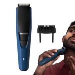 Philips Skin Friendly Beard Trimmer For Men| Lift & Trim Technology|10 Length Settings|15 Mins Quick Charge| Self Sharpening Blades|Cordless & Rechargeable|3 Year Warranty|Bt3303/30,Blue