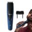 Philips Skin Friendly Beard Trimmer For Men| Lift & Trim Technology|10 Length Settings|15 Mins Quick Charge| Self Sharpening Blades|Cordless & Rechargeable|3 Year Warranty|Bt3303/30,Blue
