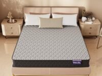 RESTOFIT Orthopedic Dual Comfort Double Size Mattress 75x42x5 Inches | Medium Firm 5-Inch HR Foam Mattress for Back Support | Premium Cotton | 7-Year Warranty | Vacuum Packed Roll | Sleep well Comfort