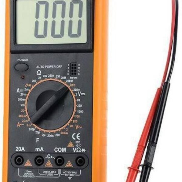 Republic DT9205A Fully Protected Standard Digital Multimeter With Auto Power Off Function Digital Multimeter (2000 Counts)