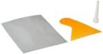 SIKA – Tool kit for wall repair – Toolkit for SikaWall 720 – Sandpaper, nozzle and spatula – Ideal for wall levelling and crack filling – White