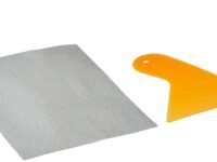 SIKA – Tool kit for wall repair – Toolkit for SikaWall 720 – Sandpaper, nozzle and spatula – Ideal for wall levelling and crack filling – White