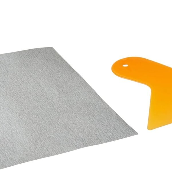 SIKA – Tool kit for wall repair – Toolkit for SikaWall 720 – Sandpaper, nozzle and spatula – Ideal for wall levelling and crack filling – White