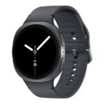 Samsung Galaxy Watch8 (40mm, Bluetooth, Graphite) with 3nm Processor | Dual GPS | Sapphire Glass & Armor Aluminum | 5ATM & IP68 | BP, ECG, IHRN & Vascular Load Monitoring | Anti-oxidant Index