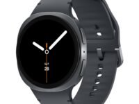 Samsung Galaxy Watch8 (40mm, LTE, Graphite) with 3nm Processor | Dual GPS | Sapphire Glass & Armor Aluminum | 5ATM & IP68 | BP, ECG, IHRN & Vascular Load Monitoring | Anti-oxidant Index