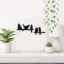 Sehaz Artworks 5 Bird Plaque Sign | Hanging Decoration items for Living Room | Balcony Decoration Items