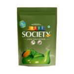 Society Elaichi Adrak Chai — Real Cardamom & Ginger Ground Into Assam CTC, The Two-Spice Cup, Hasmukhrai & Co. Since 1924 | 250 g Pouch | Loose Leaves, No Flavouring, No Essence
