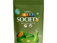 Society Elaichi Adrak Chai — Real Cardamom & Ginger Ground Into Assam CTC, The Two-Spice Cup, Hasmukhrai & Co. Since 1924 | 250 g Pouch | Loose Leaves, No Flavouring, No Essence