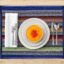 Status Contract Amaze Cotton Blend Tablemats- Dining Room Kitchen Placemats, Machine Washable, Heat Resistant-Set of 2 (30X45 Cms)