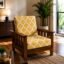 Stretchable/Spandex Printed Sofa Slip Cover, Pack of 10 Sofa seat Covers can use for livingroom, Couch, Wooden Sofas & Offices (Yellow Geometrical)