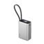 Stuffcool Giga Max Smallest 25000mAh 100W Power Bank, Built-in Type-C Cable, Charges MacBook Pros, laptops, supports Samsung Super Fast Charging 2.0; Smart TFT Display, Made in India, CE ROHS Approved