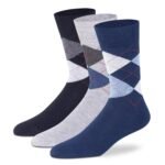 Supersox Formal/Office Calf Socks for Men Combo, Made With Breathable, Anti Odour & Moisture Absorbent Combed Cotton (Pack Of 3)