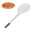 THW® Aluminium Round Pizza Peel 9 Inch (Italian Style) – Lightweight Pizza Paddle with 31 Inch Total Length for Easy Pizza Handling