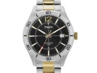 TIMEX Analog Watch for Men Available in Black, Champagne Dial & Multicolor Stainless Steel Bracelet Band - Water Resistant Wrist Watches