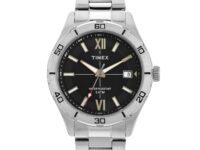 TIMEX Analog Watch for Men Available in Multicolor Dial & Silver Stainless Steel Bracelet Band - Water Resistant Wrist Watches