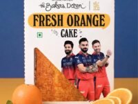 The Baker's Dozen Handmade Fresh Orange Cake | Made with Fresh Orange Juice | Zero Palm Oil | Zero Trans Fat | Zero Artificial Colours | Handcrafted with Love by Aditi Handa - Chef & Co-Founder | Pack of 1 X 150g