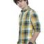 The Indian Garage Co Men Regular Fit Checkered Full Sleeves Cutaway Collar Casual Shirt