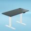 The Sleep Company - AeroPlus Electric Height Adjustable Desk | Ergonomic Work from Home Table | 4 Memory Presets | 2 Years Warranty | 1600 x 700 Thick Top | Free Installation | Black & White